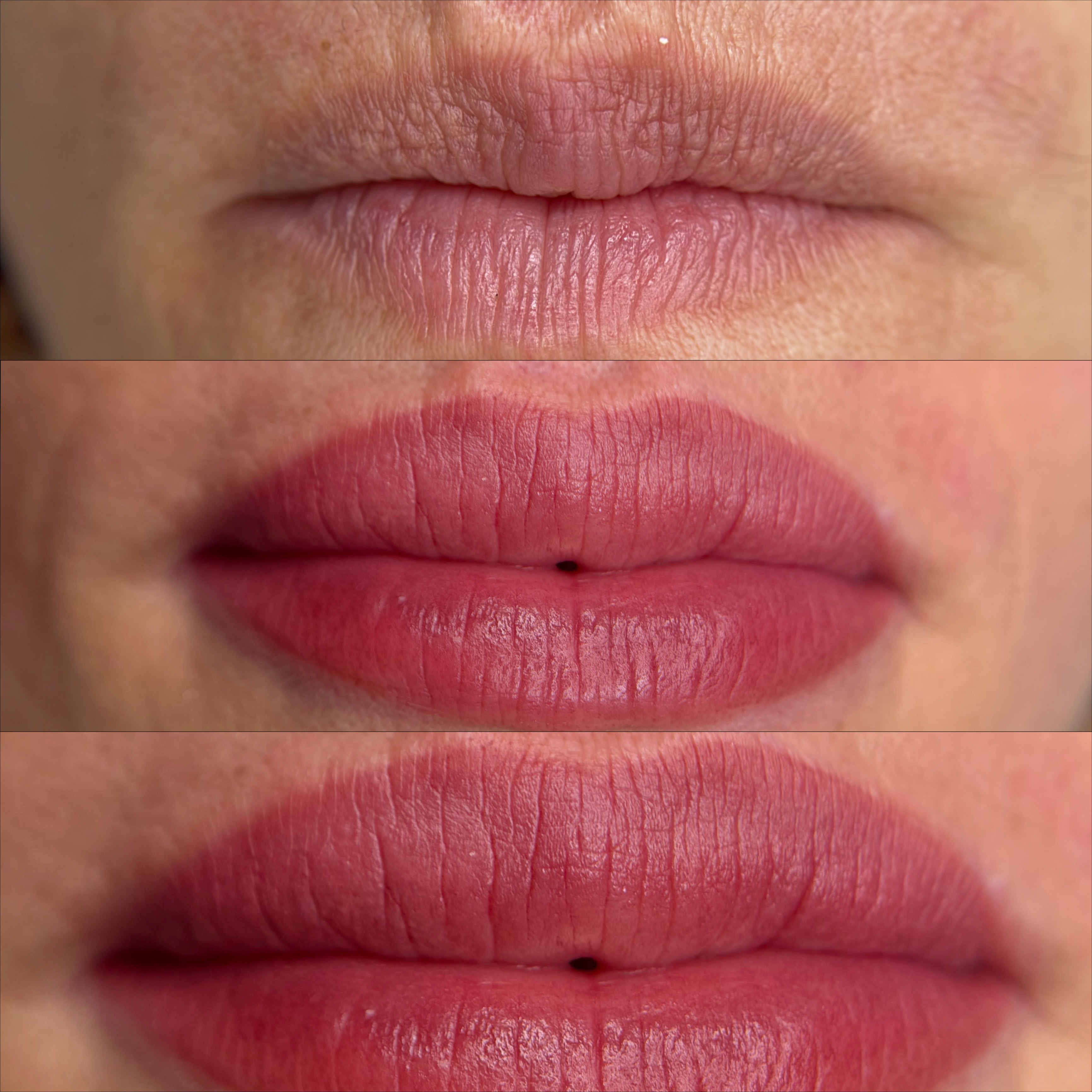 Micropigmentare buze — conturare delicată și culoare uniformă